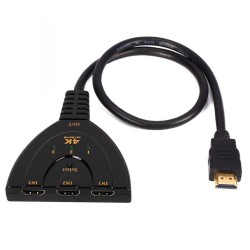 HDMI spliter 3 na 1 4K.